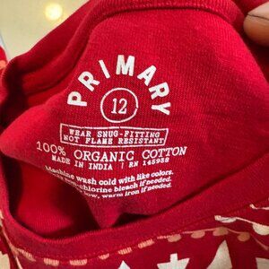 Prmary Kids Christmas PJ Set